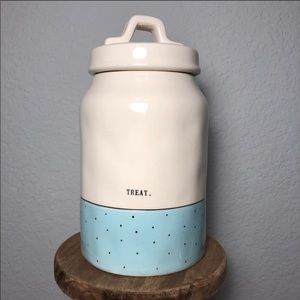 **SOLD** Rae Dunn Blue Treat Canister